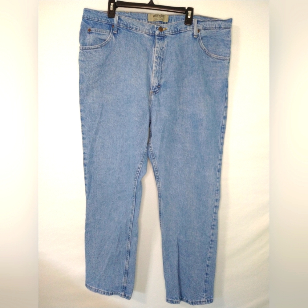 Vintage Wrangler Authentics Men's Denim Blue Jeans